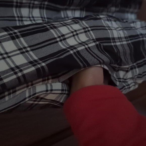 Madewell Black & White Plaid Short Sleeve Button Down Shirt Size Small - Picture 6 of 6